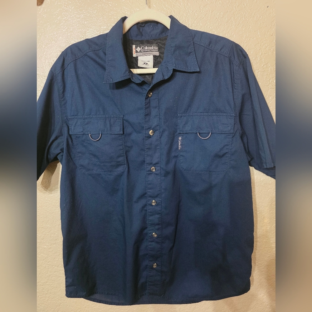 Columbia Men's Blue Shirt